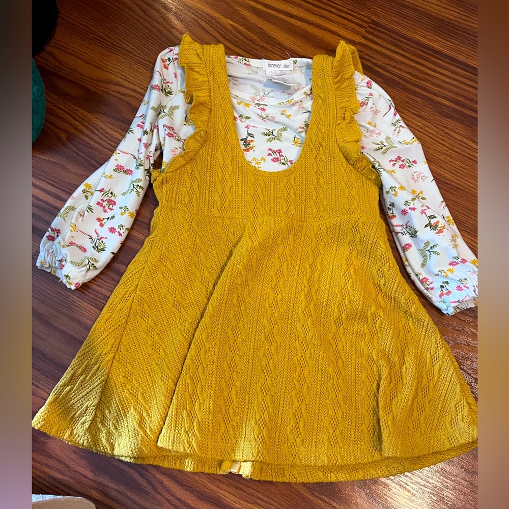 Cute floral toddler dress